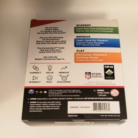 Rubik's Cube Connected X Track Every Twist Turn Connect App Bluetooth Online NIB - Picture 2 of 7